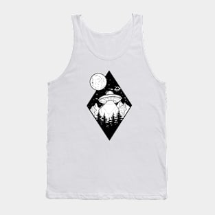 Alíens kidnapping Tank Top